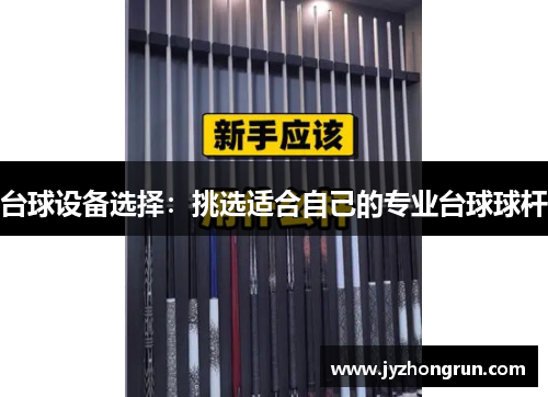 台球设备选择：挑选适合自己的专业台球球杆